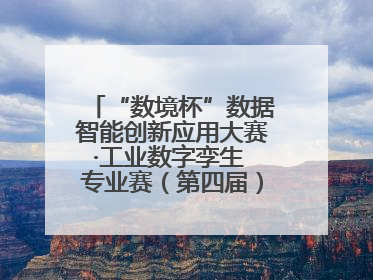“数境杯”数据智能创新应用大赛·工业数字孪生 专业赛（第四届）全国总决赛及颁奖典礼成功举办