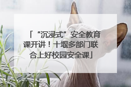 “沉浸式”安全教育课开讲！十堰多部门联合上好校园安全课