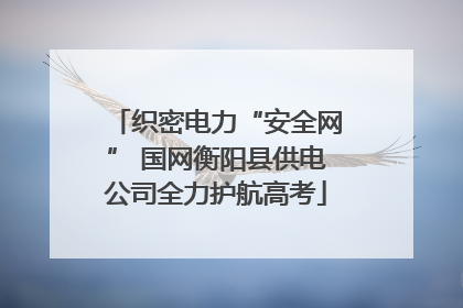 织密电力“安全网” 国网衡阳县供电公司全力护航高考