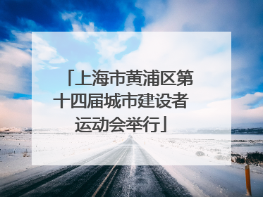 上海市黄浦区第十四届城市建设者运动会举行