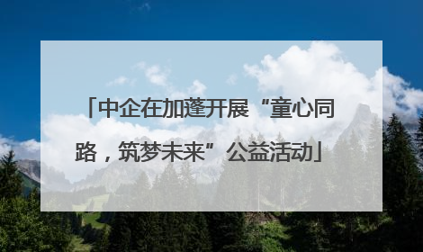 中企在加蓬开展“童心同路，筑梦未来”公益活动
