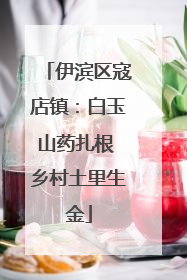伊滨区寇店镇：白玉山药扎根 乡村土里生金