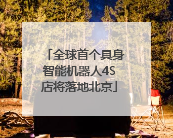 全球首个具身智能机器人4S店将落地北京