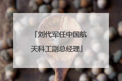 刘代军任中国航天科工副总经理