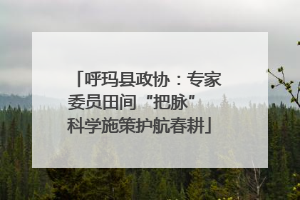 呼玛县政协：专家委员田间“把脉” 科学施策护航春耕