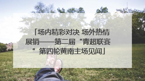 场内精彩对决 场外热情展销——第二届“青超联赛”第四轮黄南主场见闻