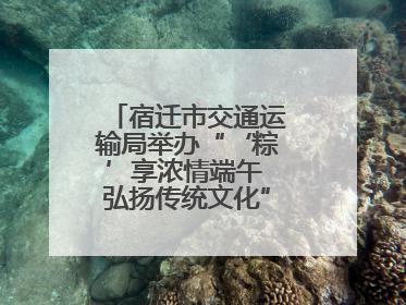 宿迁市交通运输局举办“‘粽’享浓情端午 弘扬传统文化”道德讲堂活动