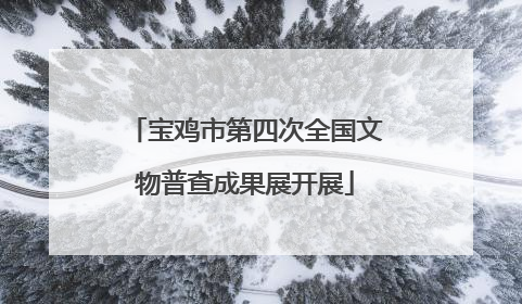 宝鸡市第四次全国文物普查成果展开展