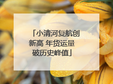 小清河复航创新高 年货运量破历史峰值