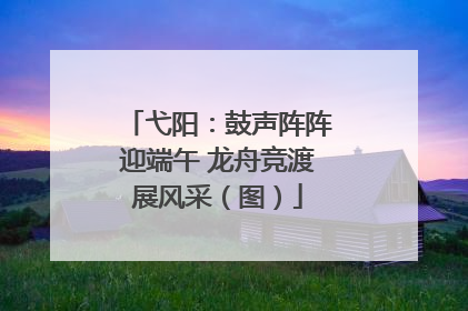 弋阳：鼓声阵阵迎端午 龙舟竞渡展风采（图）