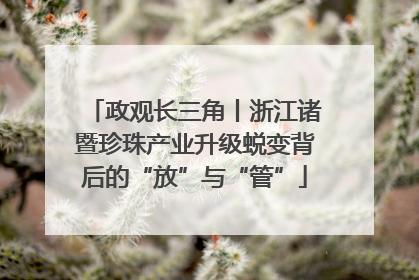 政观长三角丨浙江诸暨珍珠产业升级蜕变背后的“放”与“管”