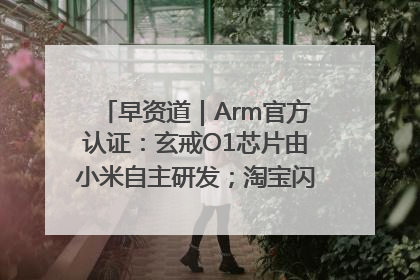 早资道｜Arm官方认证：玄戒O1芯片由小米自主研发；淘宝闪购联合饿了么日订单超4000万