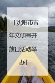 沈阳市青年文明号开放日活动举办