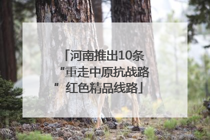 河南推出10条“重走中原抗战路”红色精品线路