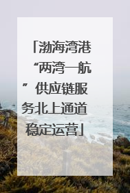 渤海湾港“两湾一航”供应链服务北上通道稳定运营