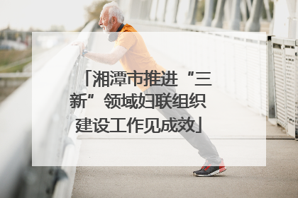 湘潭市推进“三新”领域妇联组织建设工作见成效