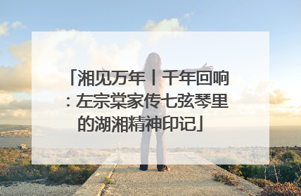 湘见万年丨千年回响：左宗棠家传七弦琴里的湖湘精神印记