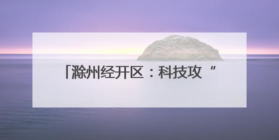 滁州经开区：科技攻“尖” 产业向“新”