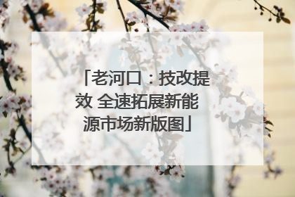 老河口：技改提效 全速拓展新能源市场新版图