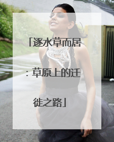 逐水草而居：草原上的迁徙之路