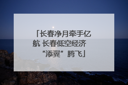 长春净月牵手亿航 长春低空经济“添翼”腾飞