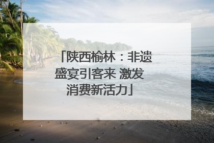 陕西榆林：非遗盛宴引客来 激发消费新活力