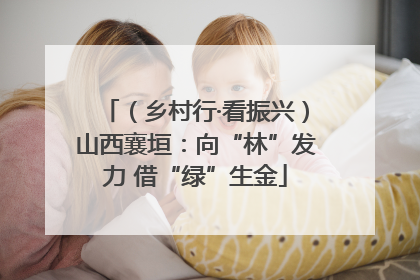 （乡村行·看振兴）山西襄垣：向“林”发力 借“绿”生金