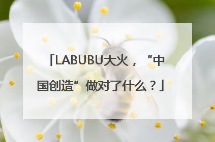 LABUBU大火，“中国创造”做对了什么？